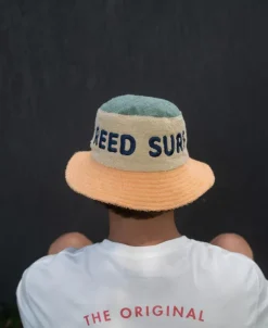 Golden Breed Bucket Hats-Ferry Terry Bucket Hat | Bleach Gold