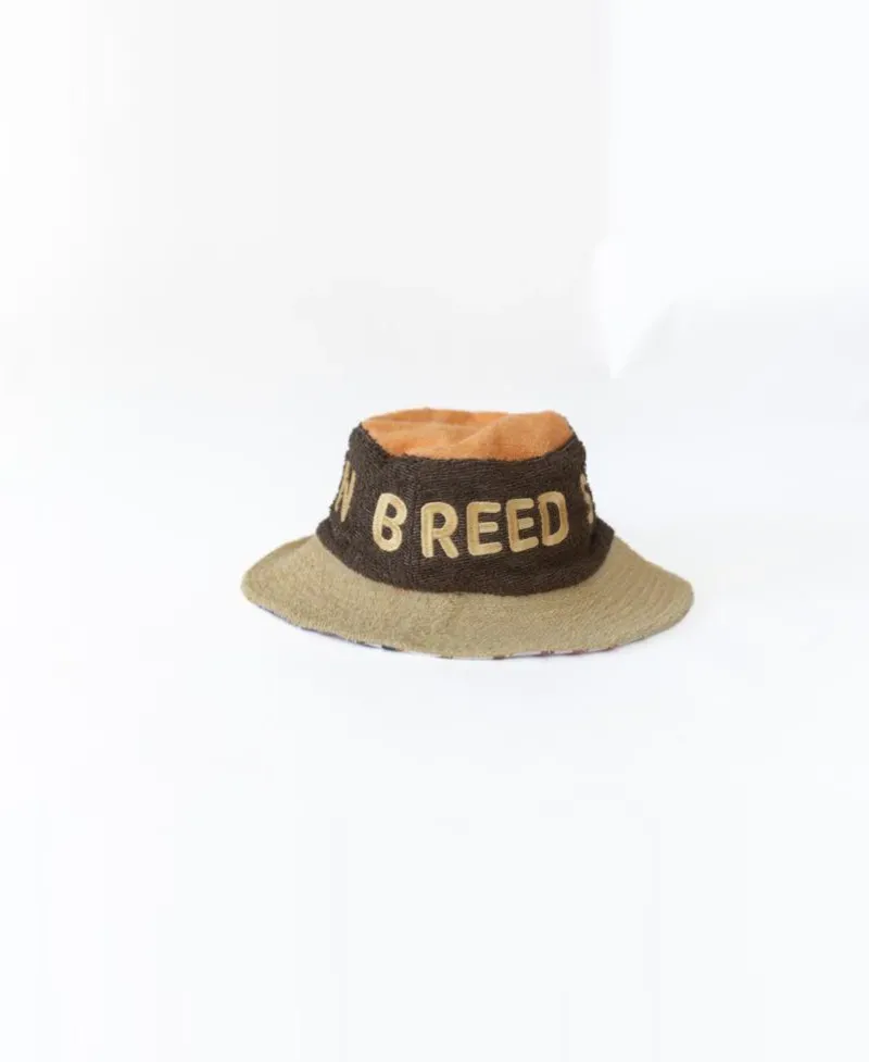 Golden Breed Bucket Hats-Ferry Terry Bucket Hat | Wash Brown