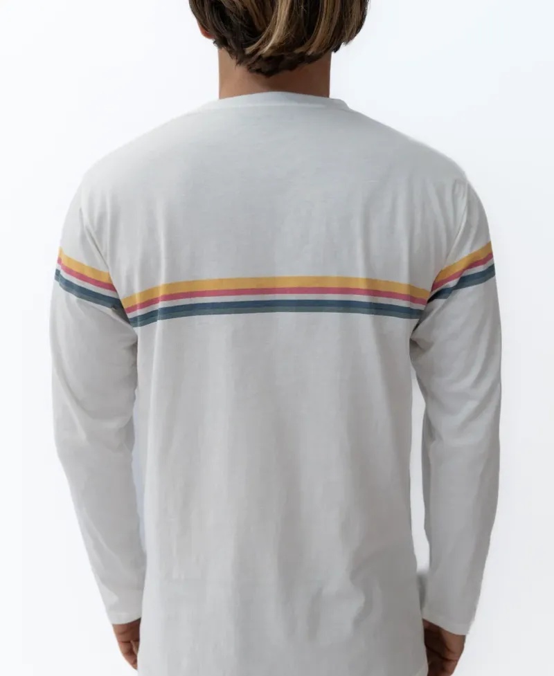 Golden Breed Tees-Flinders Cali LS Tee | Off White