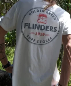 Golden Breed Tees-Flinders Kombi Tee | Off White