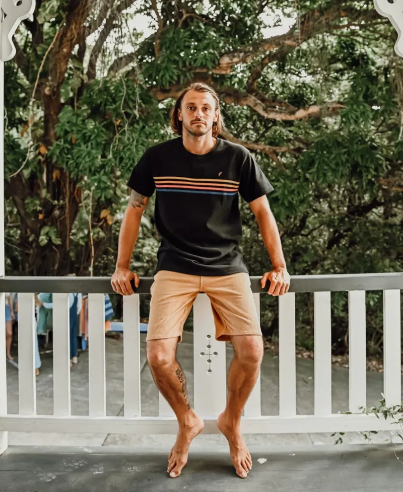 Golden Breed Floyd Walkshorts|Shorts-Floyd Cord Walkshort | Dark Camel