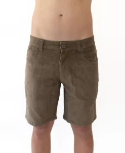 Golden Breed Floyd Walkshorts|Shorts-Floyd Cord Walkshort | Wash Brown