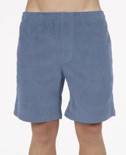 Golden Breed Floyd Walkshorts|Shorts-Floyd Elastic Waist Walkshort | Dusty Blue