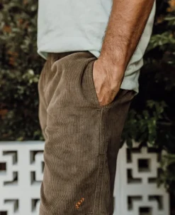 Golden Breed Floyd Walkshorts|Shorts-Floyd Elastic Waist Walkshort | Wash brown