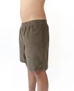 Golden Breed Floyd Walkshorts|Shorts-Floyd Elastic Waist Walkshort | Wash brown