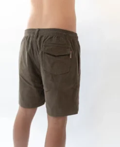 Golden Breed Floyd Walkshorts|Shorts-Floyd Elastic Waist Walkshort | Wash brown