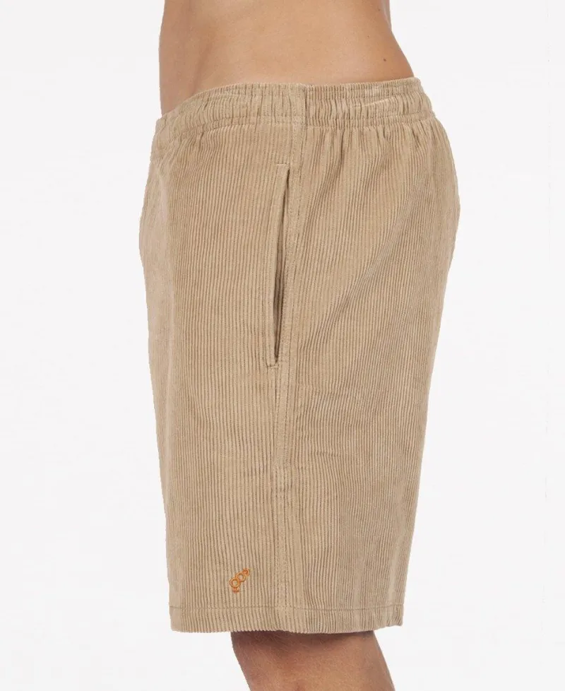 Golden Breed Floyd Walkshorts|Shorts-Floyd Elastic Waist Walkshort | Dark Camel