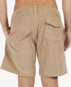 Golden Breed Floyd Walkshorts|Shorts-Floyd Elastic Waist Walkshort | Dark Camel