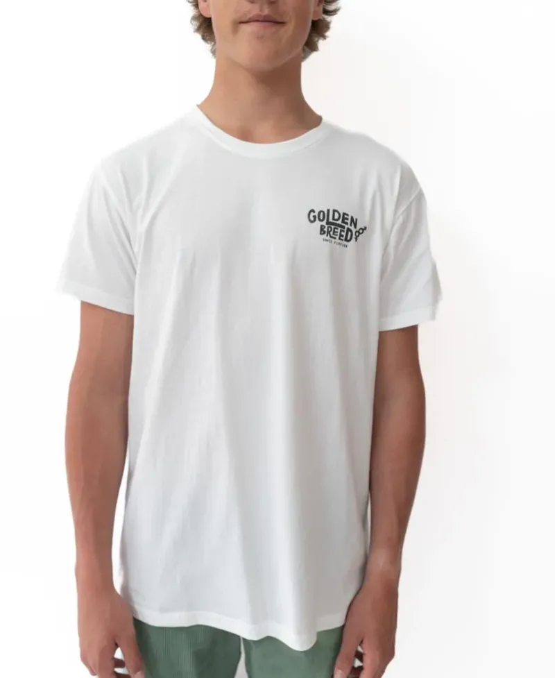 Golden Breed Tees-Friday Tee | Off White