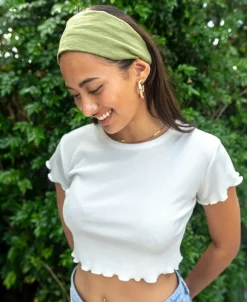 Women Golden Breed Tees-Frill Tee |