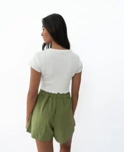 Women Golden Breed Tees-Frill Tee |