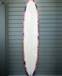 Golden Breed Gordon & Smith Surfboards-G&S 9'3 Chick Board Polish Finish | Pink Tie Dye
