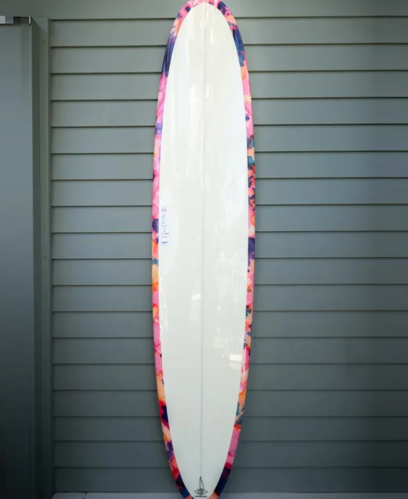 Golden Breed Gordon & Smith Surfboards-G&S 9'3 Chick Board Polish Finish | Pink Tie Dye
