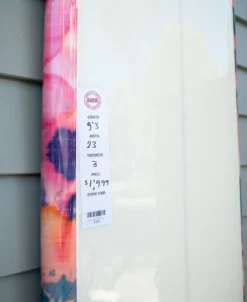 Golden Breed Gordon & Smith Surfboards-G&S 9'3 Chick Board Polish Finish | Pink Tie Dye