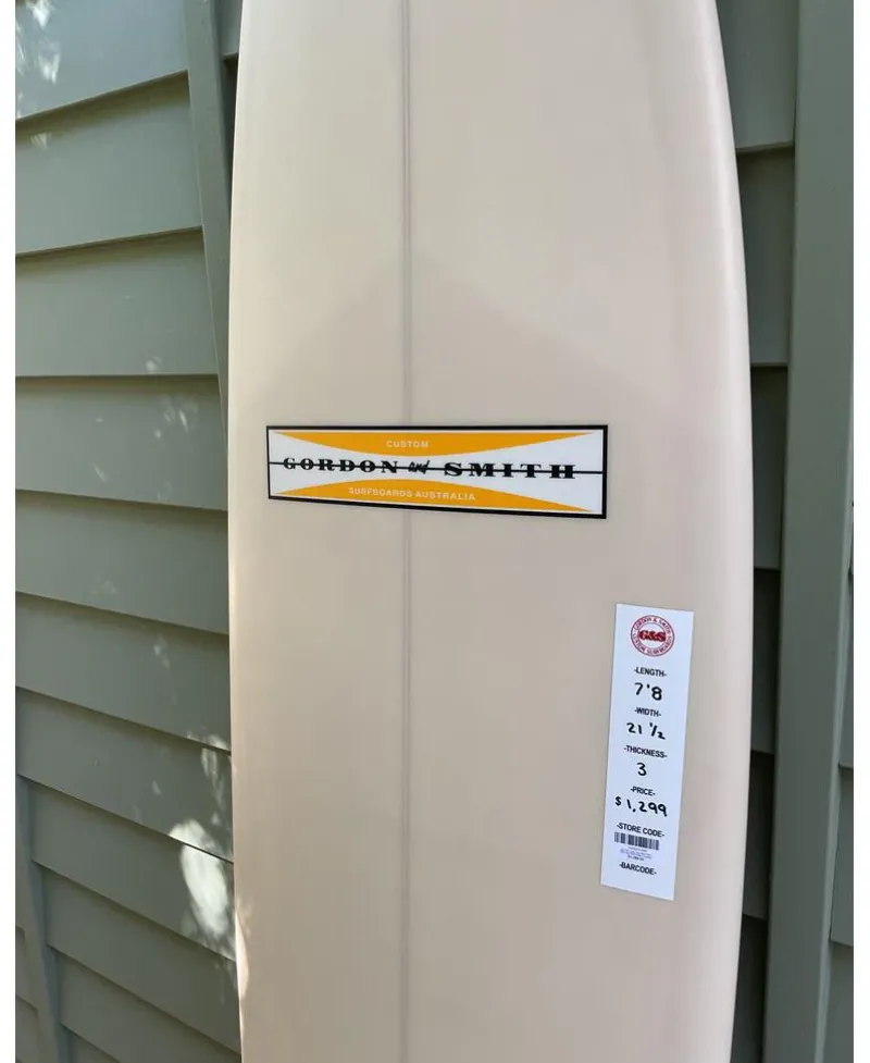 Golden Breed Gordon & Smith Surfboards-G&S 7'8 Cool Tool Mid Twin |