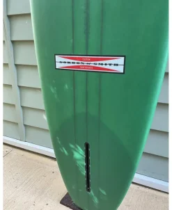 Golden Breed Gordon & Smith Surfboards-G&S 9'4 Easy Rider Triple Stringer | Green/Cream