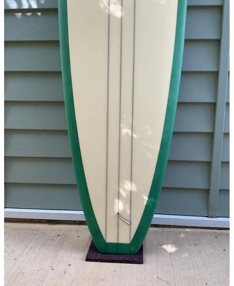 Golden Breed Gordon & Smith Surfboards-G&S 9'6 Easy Rider Triple Stringer | Green/Cream