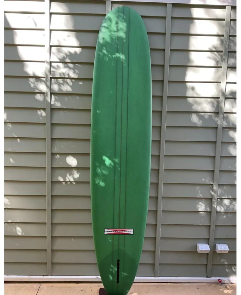 Golden Breed Gordon & Smith Surfboards-G&S 9'6 Easy Rider Triple Stringer | Green/Cream