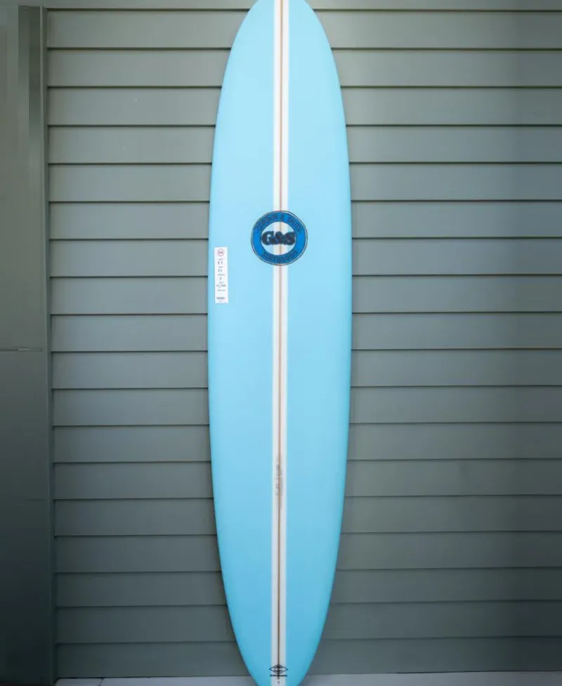 Golden Breed Gordon & Smith Surfboards-G&S 9'1 Hotdogger Matte Finish |