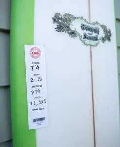 Golden Breed Gordon & Smith Surfboards-G&S 7'4 Magic Polish Finish |