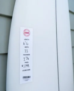 Golden Breed Gordon & Smith Surfboards-G&S 6'6 Power Twin Matte Finish |