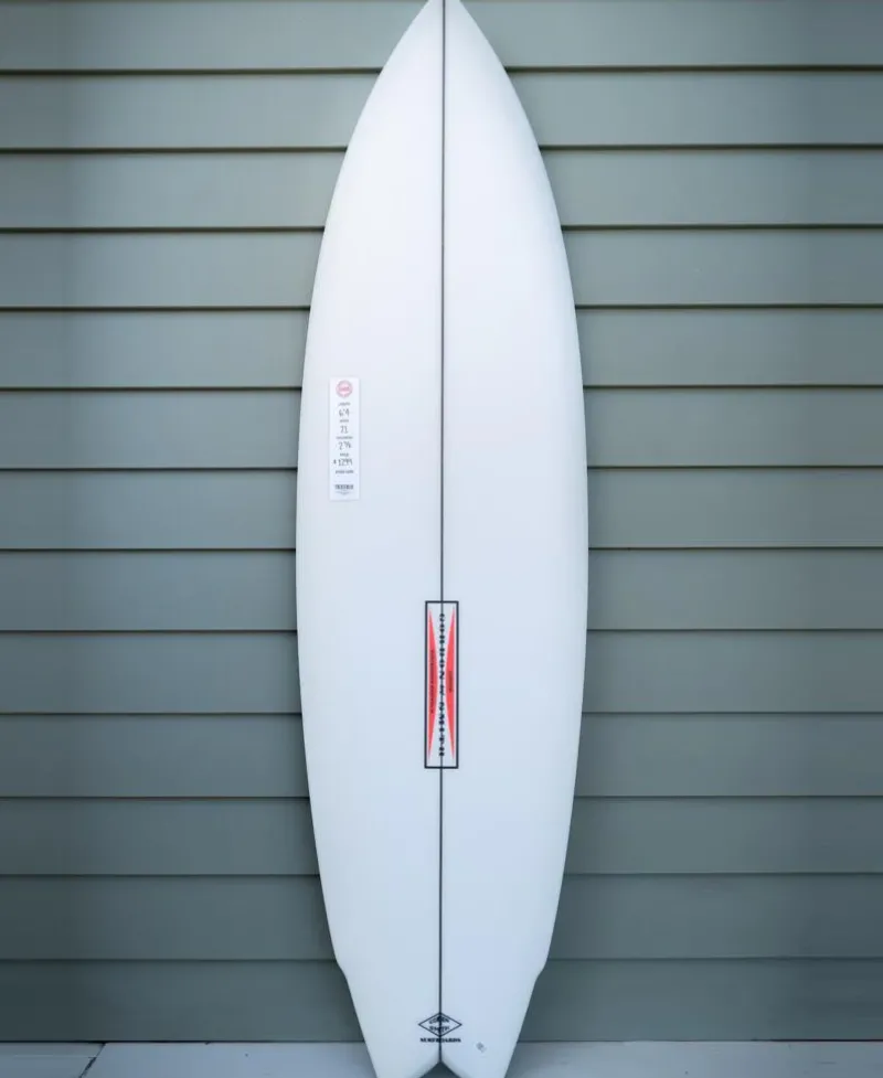 Golden Breed Gordon & Smith Surfboards-G&S 6'4 Power Twin Matte Finish |