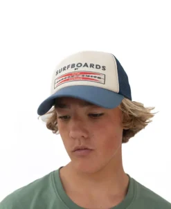 Golden Breed Hats & Caps|Hats & Caps-G&S Boards Trucker Cap | Dark Denim