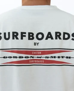 Golden Breed Tees-G&S Corp Logo Tee | Off White