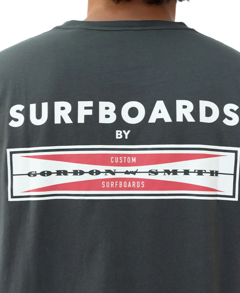 Golden Breed Tees-G&S Corp Logo Tee | Wash Black