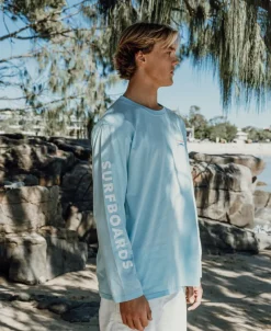 Golden Breed Long Sleeve Tees-G&S Surfboards Comp LS Tee |