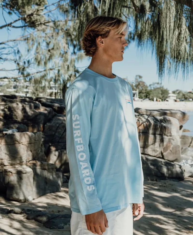 Golden Breed Long Sleeve Tees-G&S Surfboards Comp LS Tee |