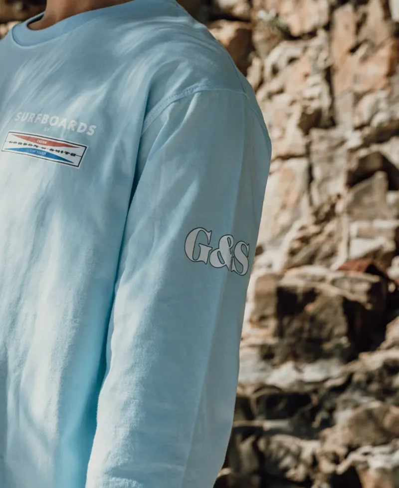 Golden Breed Long Sleeve Tees-G&S Surfboards Comp LS Tee |