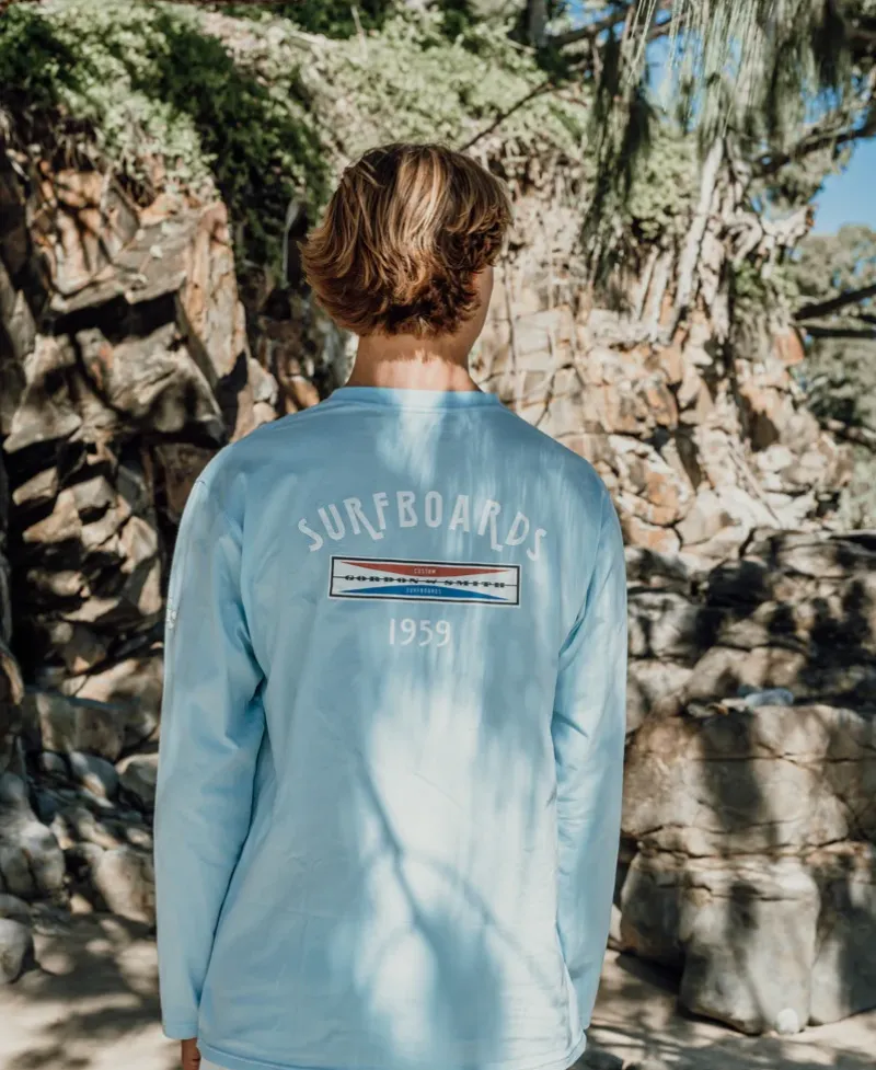 Golden Breed Long Sleeve Tees-G&S Surfboards Comp LS Tee |