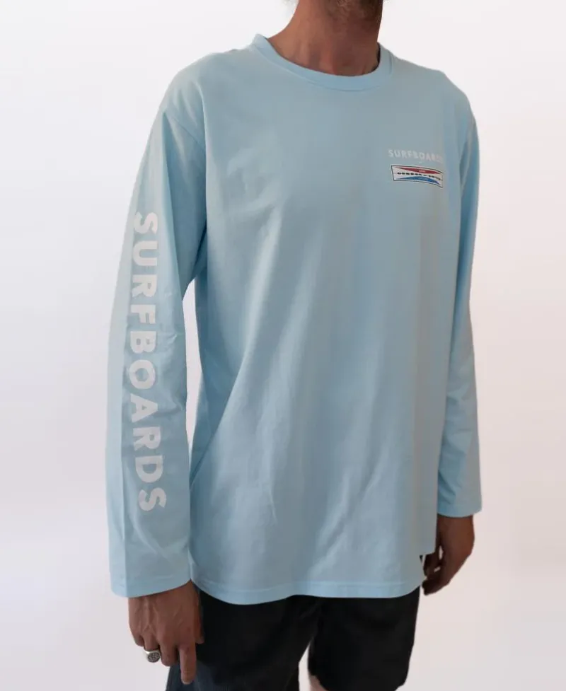 Golden Breed Long Sleeve Tees-G&S Surfboards Comp LS Tee |