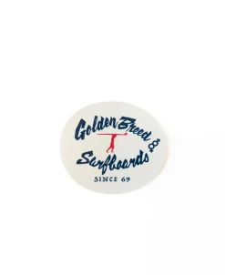 Golden Breed Stickers-GB Dude Sticker | Cream