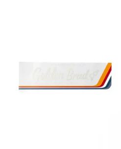 Golden Breed Stickers-GB Retro Sticker 220mm | Clear