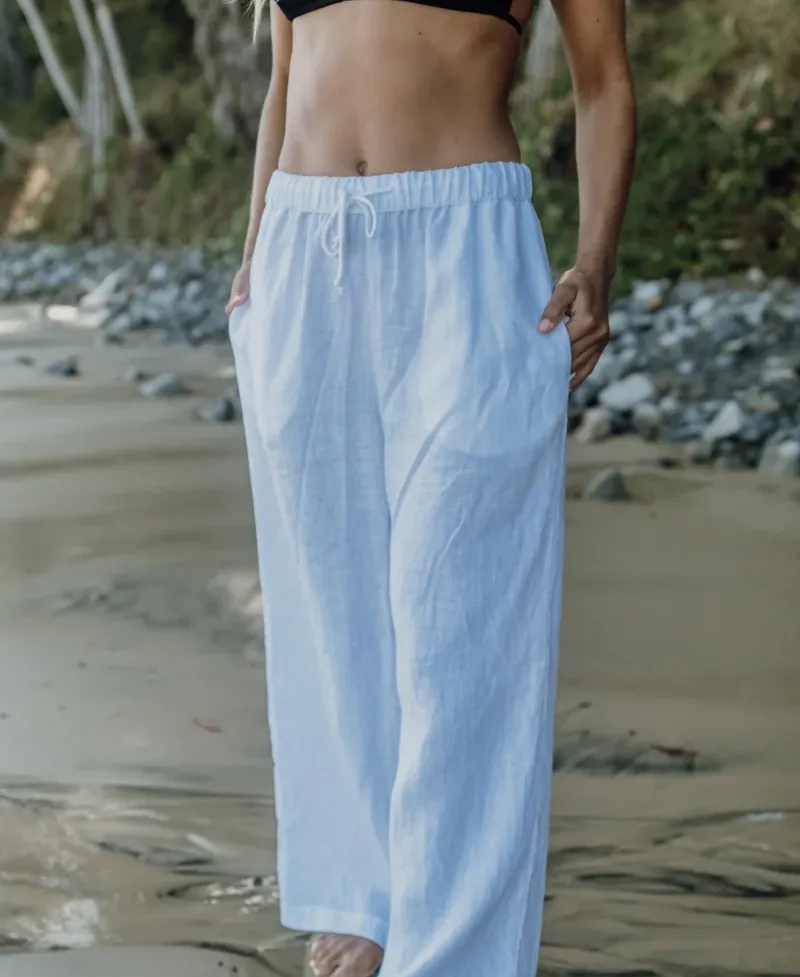 Women Golden Breed Pants-Gigi Linen Pant |