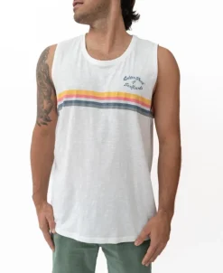 Golden Breed Muscle Tank-GoJo Muscle Tank | Off White
