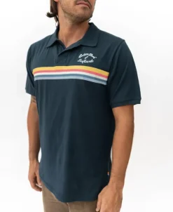 Golden Breed Polo Tops|Tees-GoJo Polo | Navy