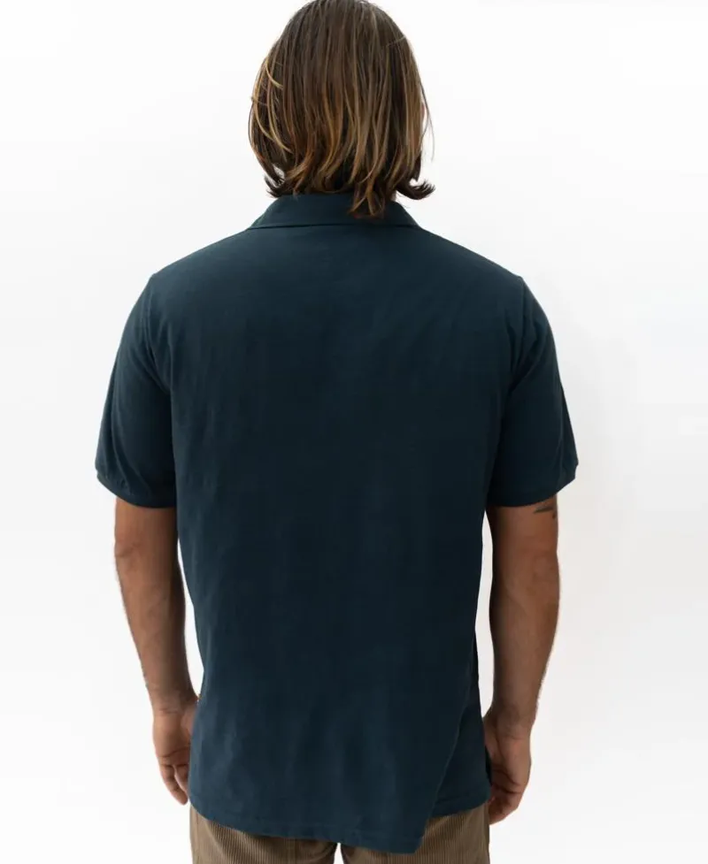 Golden Breed Polo Tops|Tees-GoJo Polo | Navy