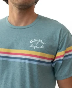 Golden Breed Tees-GoJo Ringer Tee | Green Zumba