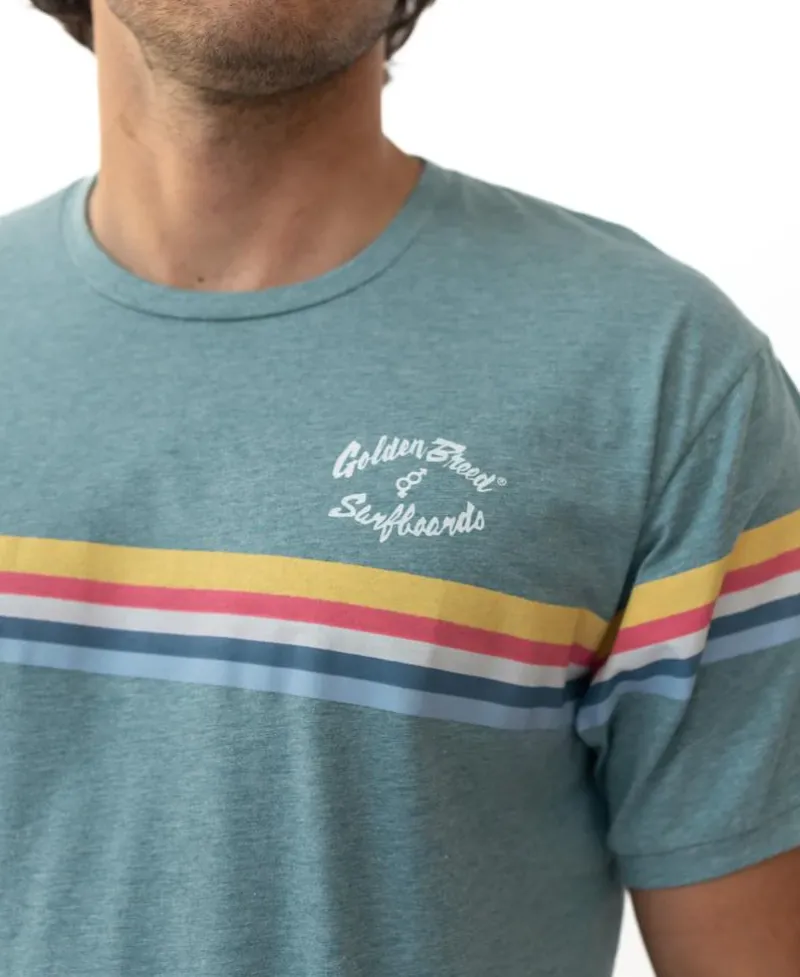 Golden Breed Tees-GoJo Ringer Tee | Green Zumba
