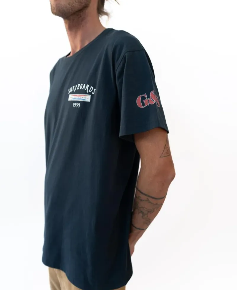 Golden Breed Tees-GS Surfboards Tee |