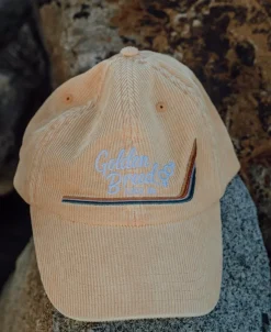 Golden Breed Hats & Caps|Hats & Caps-Hancock Cord Cap | Wash Orange