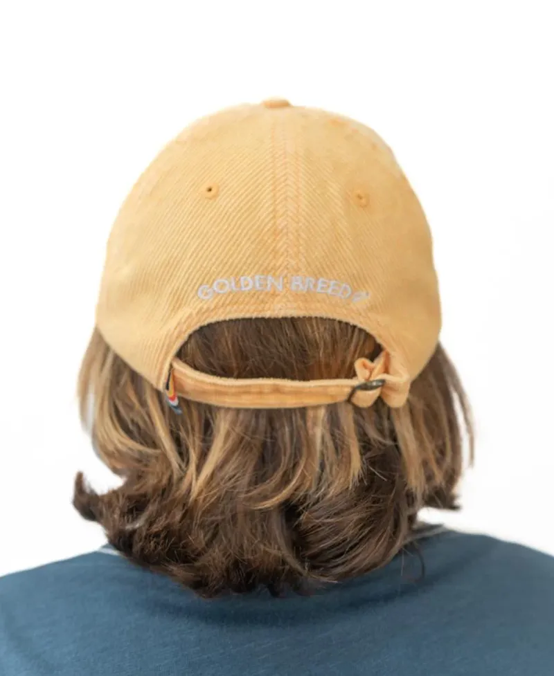 Golden Breed Hats & Caps|Hats & Caps-Hancock Cord Cap | Wash Orange