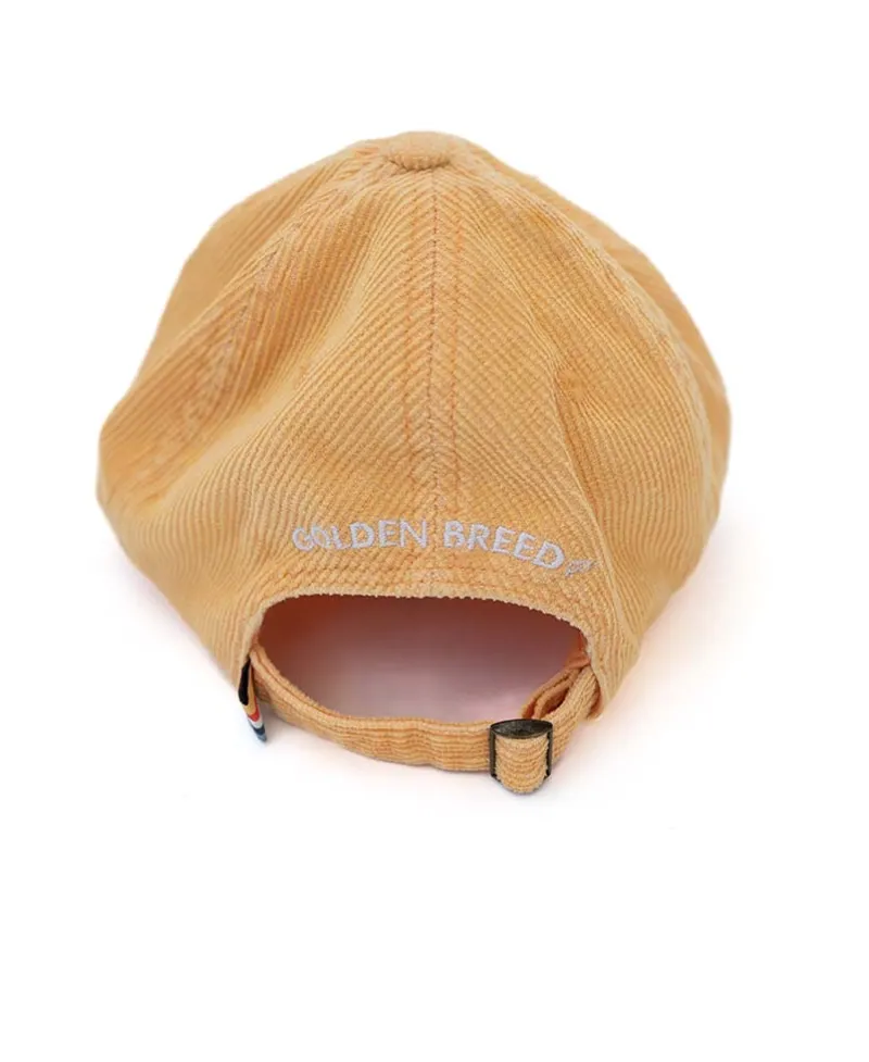 Golden Breed Hats & Caps|Hats & Caps-Hancock Cord Cap | Wash Orange