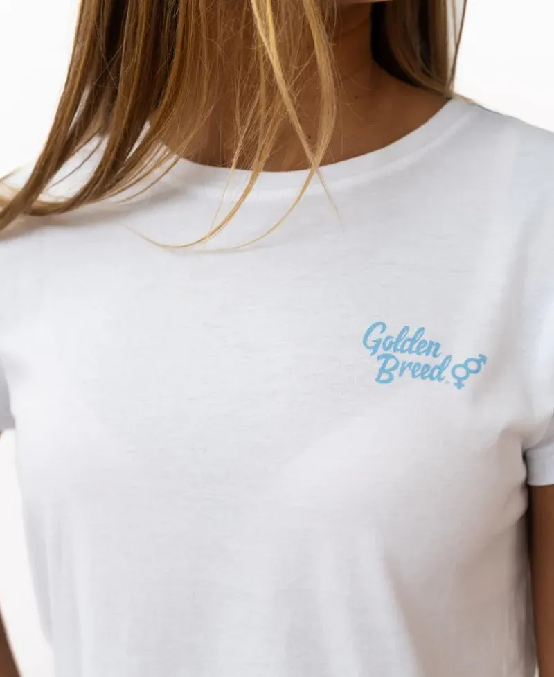 Women Golden Breed Tees-Hattie Crop Tee |
