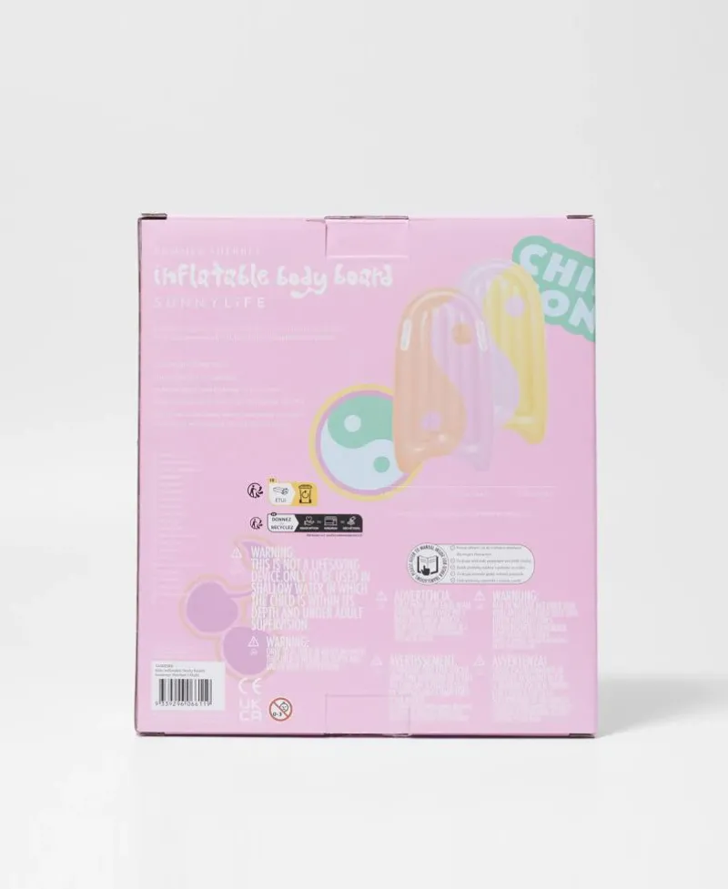 Golden Breed Sunny Life-Inflatable Body Board | Summer Sherbet Multi