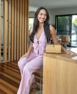 Women Golden Breed Pants-Janine Pant | Linen