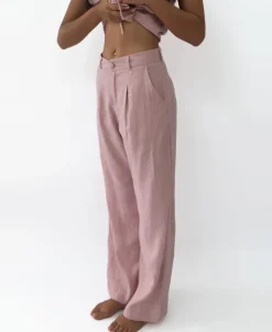 Women Golden Breed Pants-Janine Pant | Linen